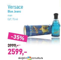 parfem versace blue jeans cena
