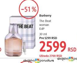 burberry the beat dm