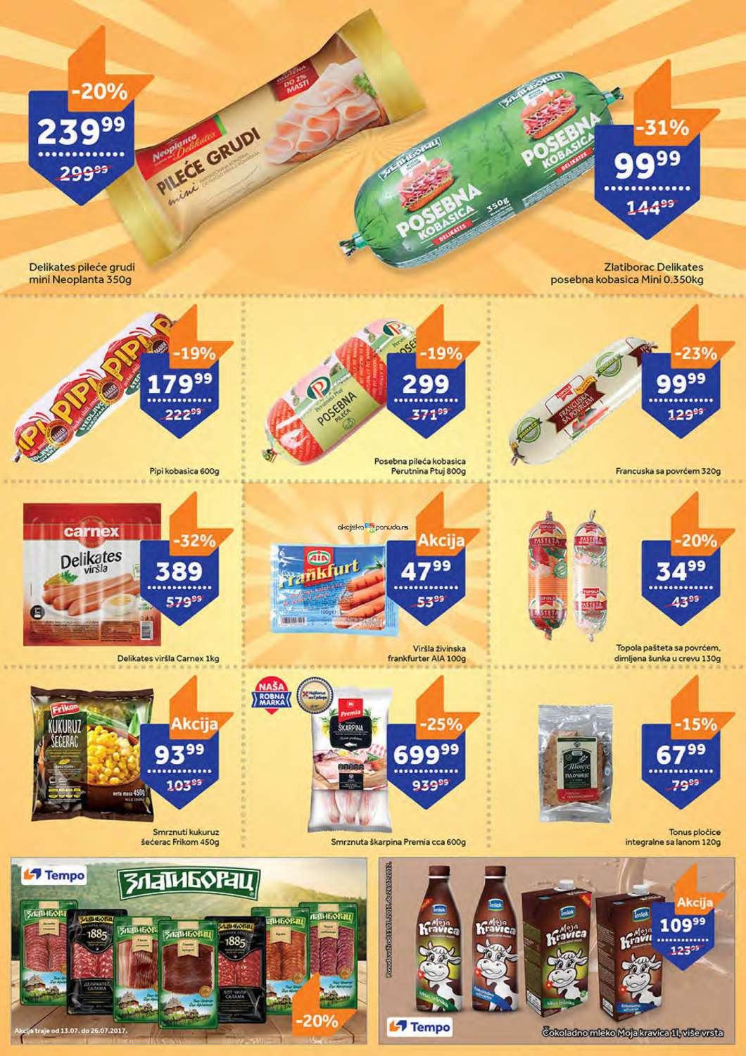Katalog TEMPO akcija, 13-26. jul 2017 59380 Katalog TEMPO akcija, 13-26. jul 2017 59380