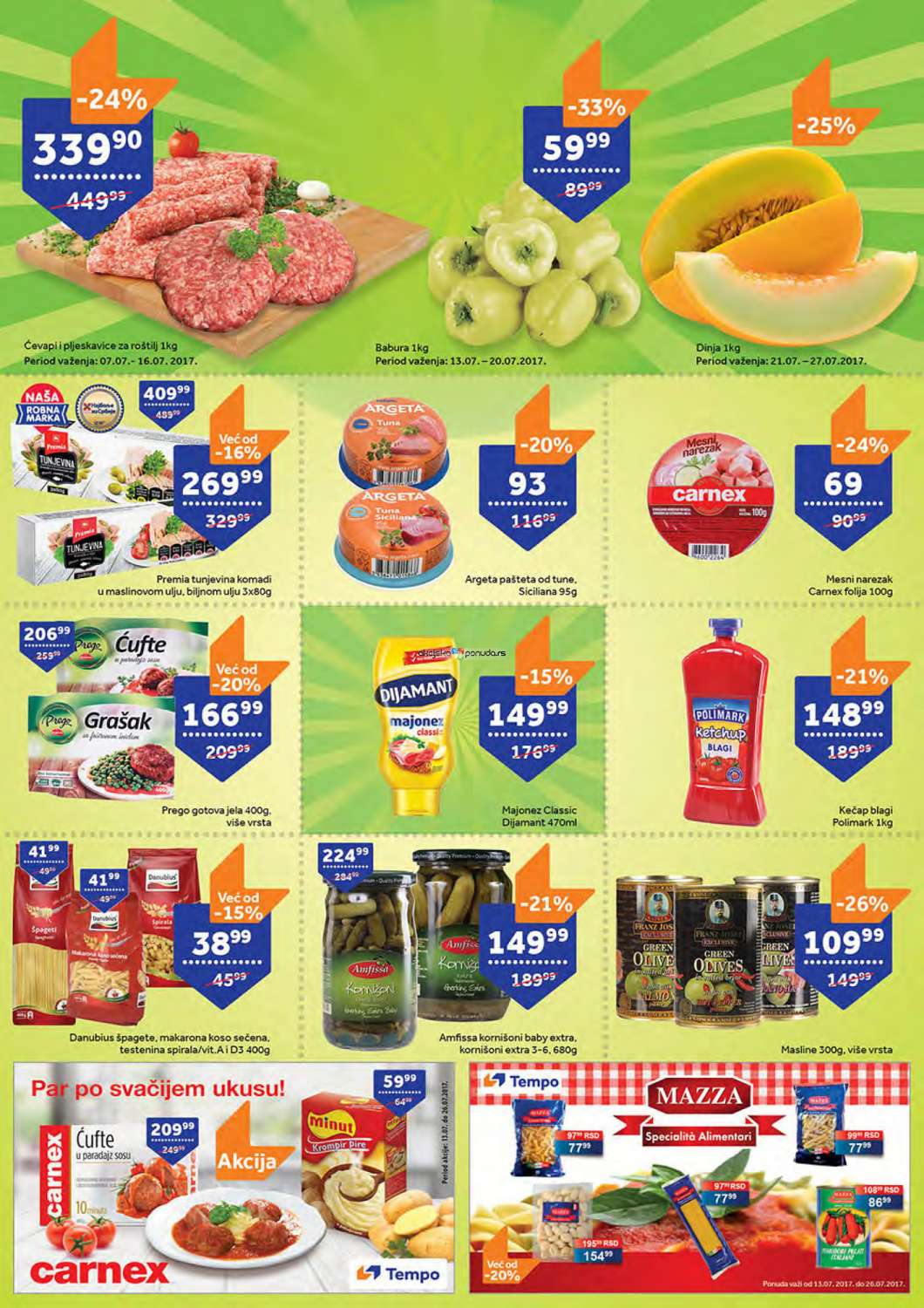 Katalog TEMPO akcija, 13-26. jul 2017 59382 Katalog TEMPO akcija, 13-26. jul 2017 59382