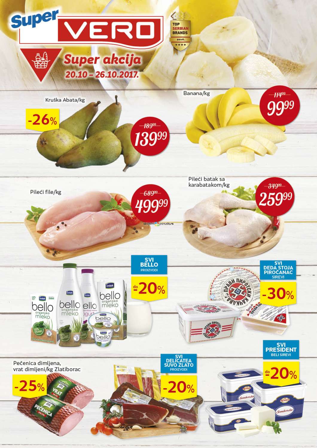 Super Vero nedeljna akcija 20-26. oktobar 2017 63995 Super Vero nedeljna akcija 20-26. oktobar 2017 63995