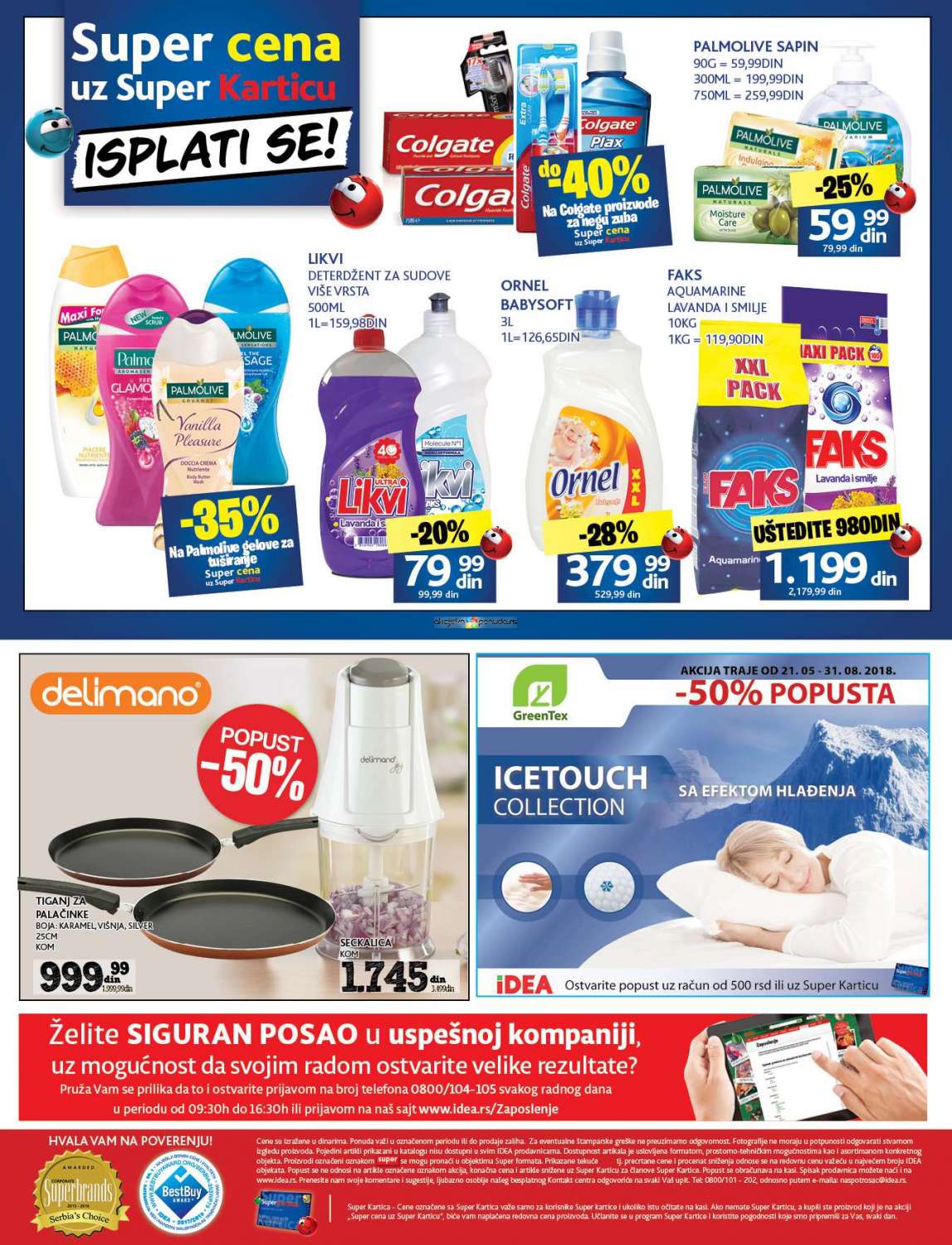 IDEA katalog akcija, 13-26. avgust 2018 75367 IDEA katalog akcija, 13-26. avgust 2018 75367