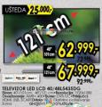 Tehnomanija Toshiba televizor LED LCD TV 48L5435DG, ekran 121 cm, 48