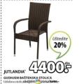 JYSK d.o.o  Jutlandia - Baštenska stolica Gudhjem