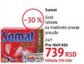 DM market Somat tablete za mašinsko pranje posuđa 24 kom