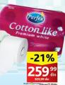 IDEA Perfex Cotton like premium white toaletni papir 10 rolni