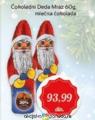 SuperVero Deda Mraz novogodišnja čokoladna figura 60 g