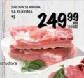 Roda Sirova slanina sa rebrima 1 kg