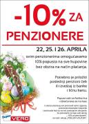 Katalog Super Vero popusti za penzionere 22., 25. i 26. april 2016
