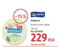 DM market Babylove krema protiv ojeda 150 ml