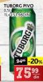 IDEA Tuborg svetlo pivo u limenci 0.5l