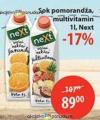 MAXI Next Voćni nektar sokovi multivitamin, pomorandža 1 l