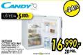 Tehnomanija Frižider Candy CCTOS502WH