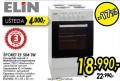 Tehnomanija Električni šporet Elin EF504TW