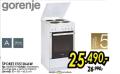 Tehnomanija Električni šporet Gorenje E55106AW