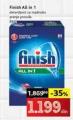 IDEA Finish All in 1 tablete za mašinsko pranje posuđa 84/1