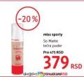 DM market Miss sporty So Matte tečni puder