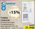 Centar bele tehnike Kombinovani frižider Candy CFM3350