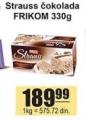 Aman doo Sladoled Strauss čokolada Frikom 330g