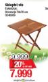Home Center Baštenski sklopivi sto