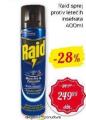 SuperVero Raid sprej protiv letećih insekata 400ml