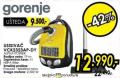 Tehnomanija Usisivač Gorenje VCK2323AP-DY