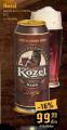 Idea, Roda i Mercator Kozel Dark tamno pivo u limenci 0,5l