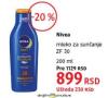 DM market Nivea Mleko za sunčanje ZF 30