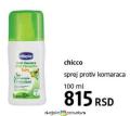 DM market Chicco sprej protiv komaraca 100ml