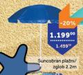 TEMPO Suncobran za plažu zglobni 2,2m