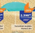 TEMPO Suncobran za plažu Home 2,6m