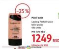 DM market Max Factor tečni puder Lasting Performance