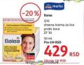 DM market Balea Q 10 dnevna krema za lice protiv bora ZF 30
