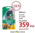 DM market Wilkinson Xtreme 3 brijač 4/1