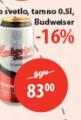 MAXI Budweiser Dark pivo tamno u limenci 0,5l
