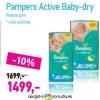 Lilly Drogerie Pampers Active baby dry pelene