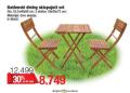 Home Center Baštenski rasklapajući dining set 