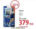 DM market Brijač Gillette Blue 3 3/1