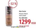 DM market Max Factor Miracle Match tečni puder