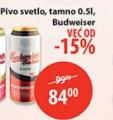MAXI Budweiser Dark pivo tamno
