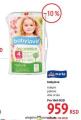 DM market Babylove nature pelene za bebe