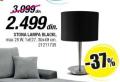 Emmezeta Stona lampa Blacki