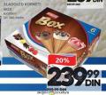 Roda Sladoled korneti box Frikom