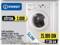 Tehnomanija Mašina za veš INDESIT EWSD61051WEU