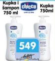 Aksa Chicco kupka, šampon za decu 750ml