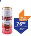TEMPO Budweiser pivo svetlo 0,5l