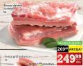 IDEA Sirova slanina sa rebrima 1kg