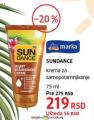 DM market Sundance krema za samopotamljivanje