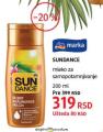 DM market Sundance mleko za samopotamljivanje