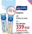 DM market Babylove set za negu zuba